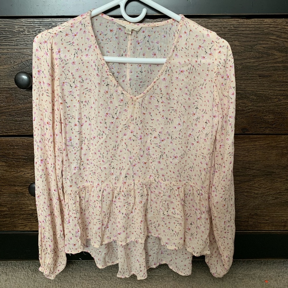 Sim & Sam floral boho top